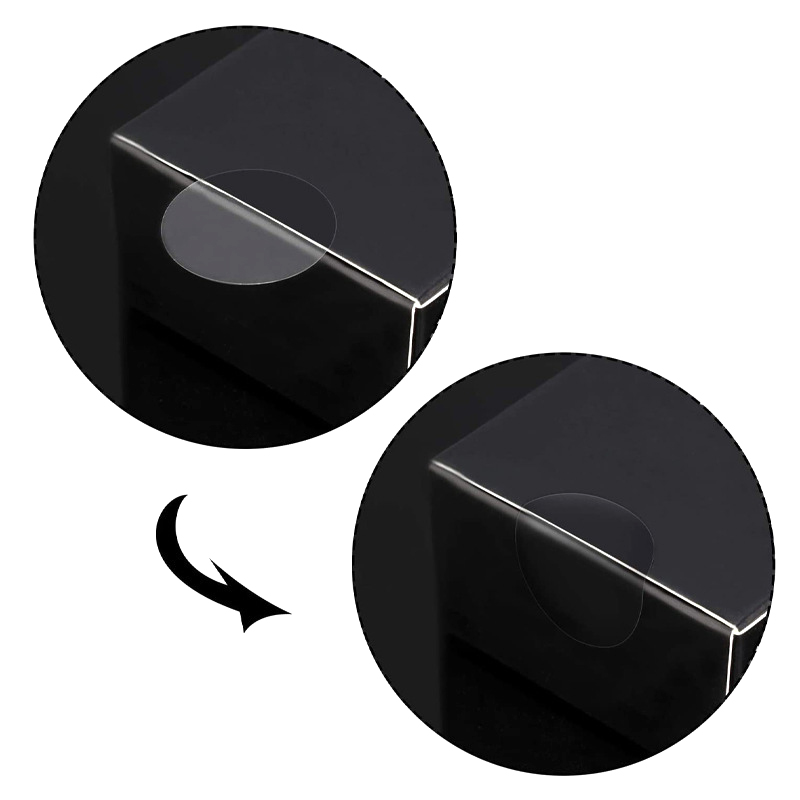 500pcs/roll Round Transparent  - Sticker Label Roll 评论和价格