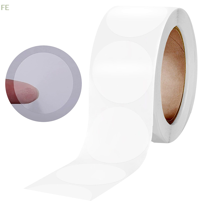 [F] 500pcs/roll Round Transpar - Sticker Label Roll 评论和价格