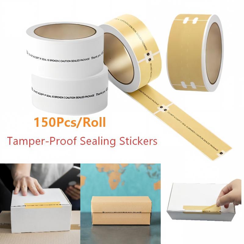 ~100/150Pcs Tamper-Proof Seali - Sticker Label Roll 评论和价格